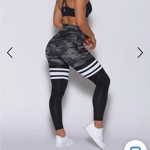 Bombshell sportswear thigh high scrunch camo legging